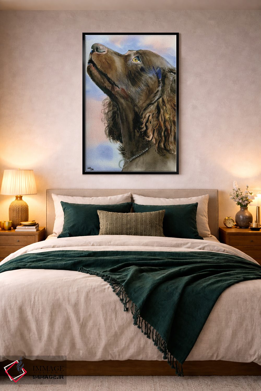 تابلو دکوراتیو من عاشق رمز و راز هستم اثر جودیت استاین - D4B