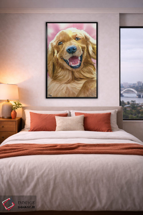 تابلو دکوراتیو لحظه طلایی اثر جودیت استاین - D5B