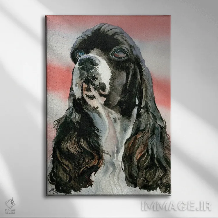 تابلو دکوراتیو روح مجلس اثر جودیت استاین - نمای روبهرو روی دیوار