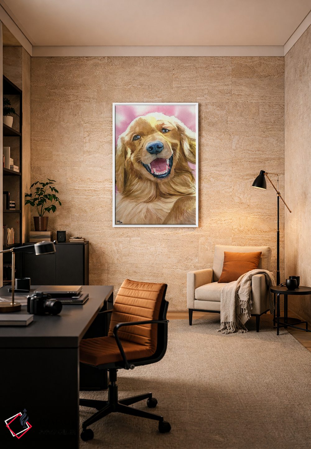 تابلو دکوراتیو لحظه طلایی اثر جودیت استاین - D6W