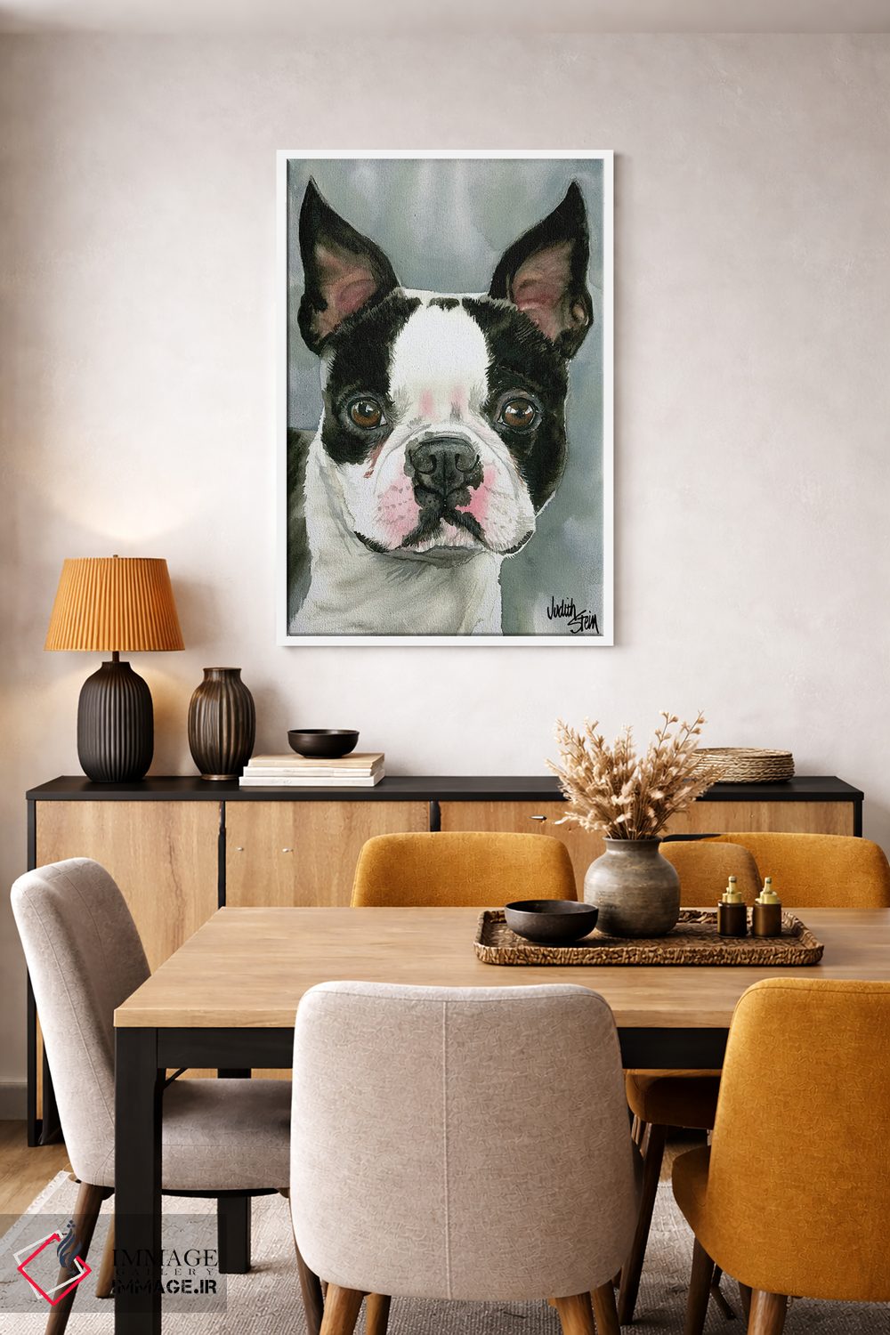 تابلو دکوراتیو آقای آمریکایی اثر جودیت استاین - D5W