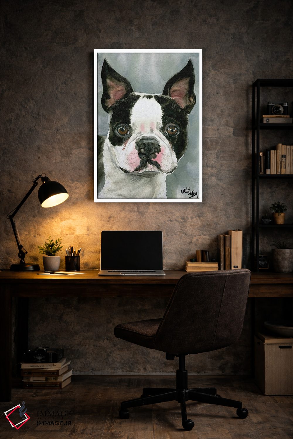 تابلو دکوراتیو آقای آمریکایی اثر جودیت استاین - D6W