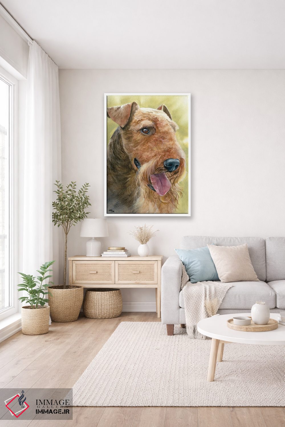 تابلو دکوراتیو پادشاه تریرها اثر جودیت استاین - D4W