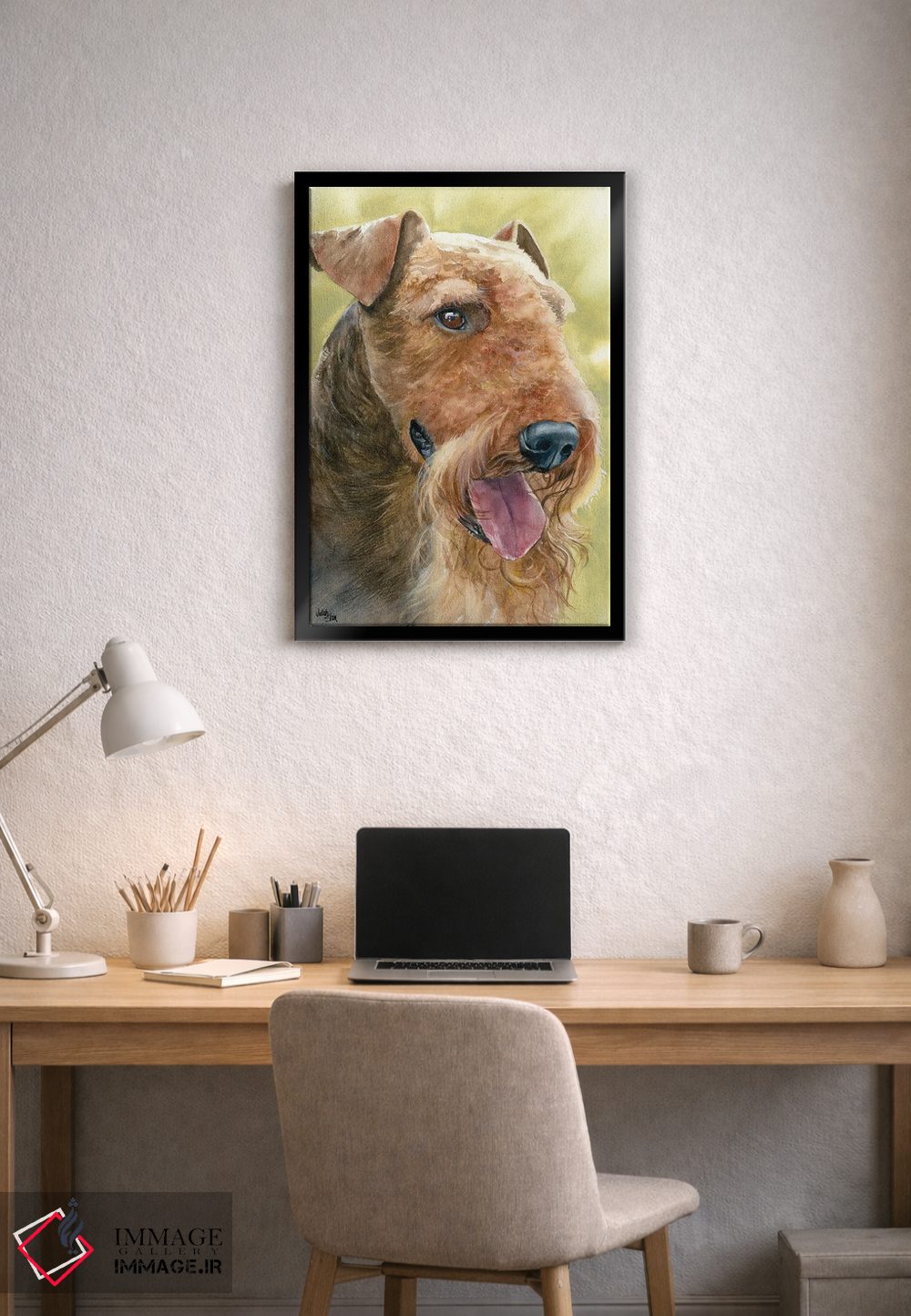 تابلو دکوراتیو پادشاه تریرها اثر جودیت استاین - D3B