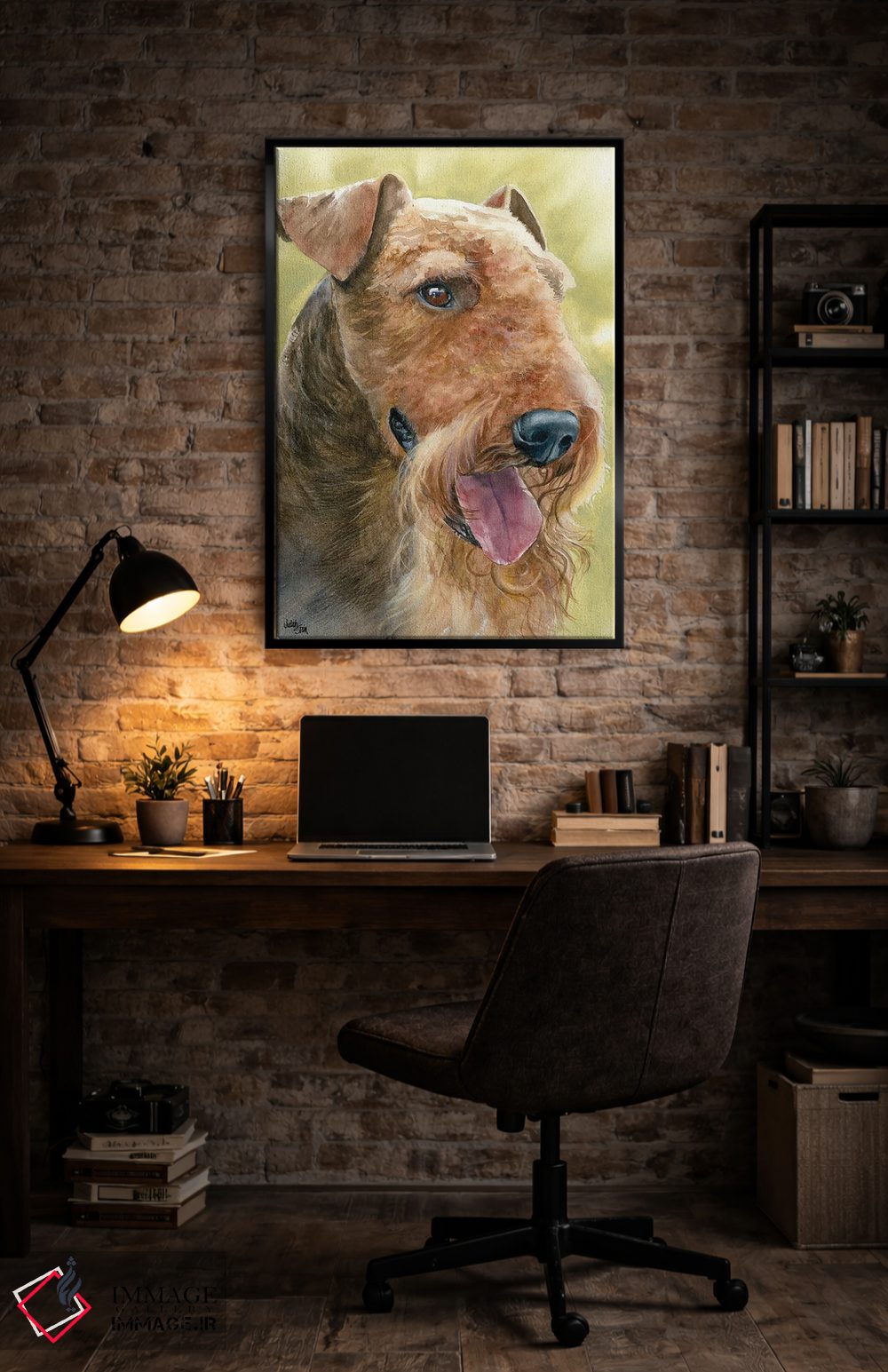 تابلو دکوراتیو پادشاه تریرها اثر جودیت استاین - D6B