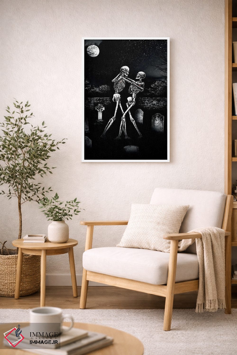 تابلو دکوراتیو تمام شب را برقص اثر جنید مورتیمر - D6W