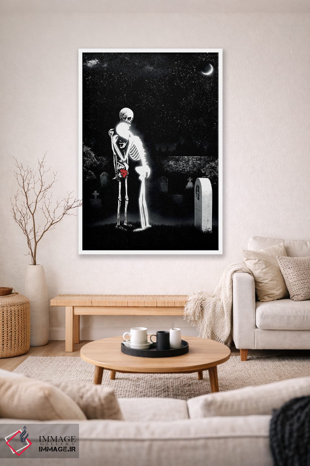 تابلو دکوراتیو بی تو شکسته ام اثر جنید مورتیمر - D1W