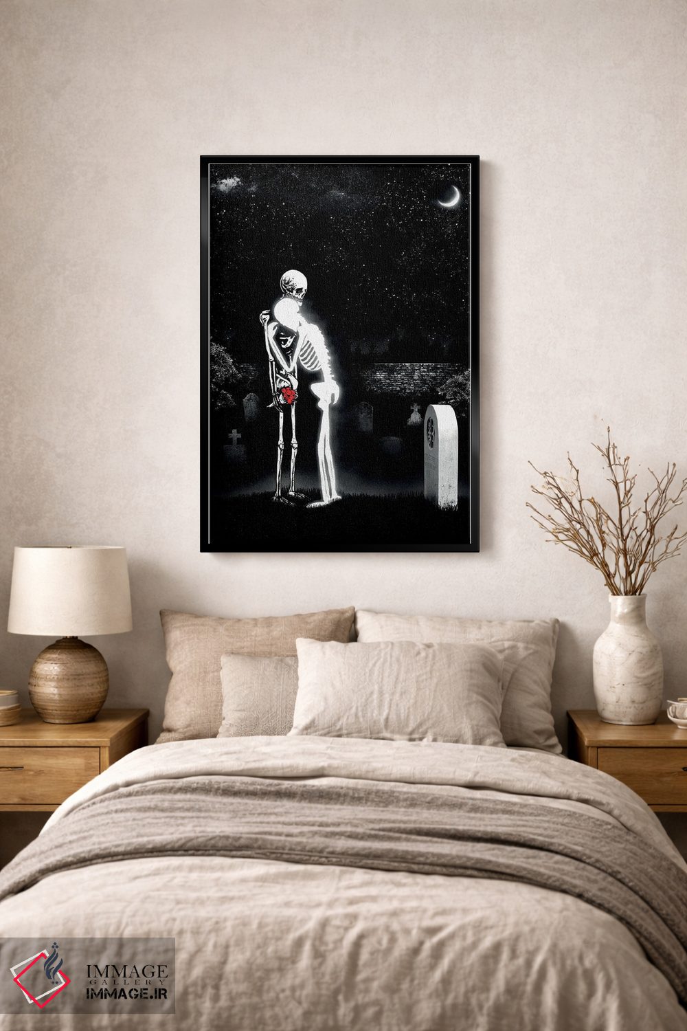 تابلو دکوراتیو بی تو شکسته ام اثر جنید مورتیمر - D2B