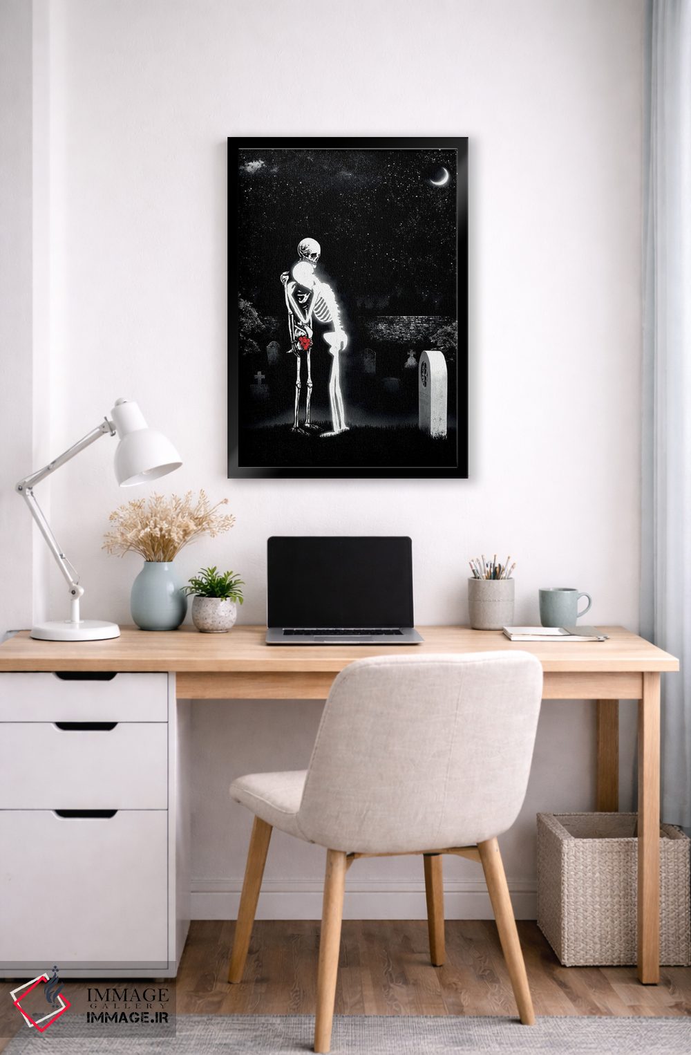 تابلو دکوراتیو بی تو شکسته ام اثر جنید مورتیمر - D5B