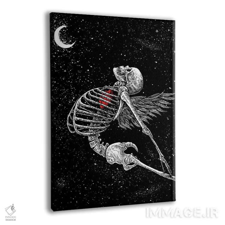 تابلو دکوراتیو آزاد اثر جنید مورتیمر - نمای پرسپکتیو محصول