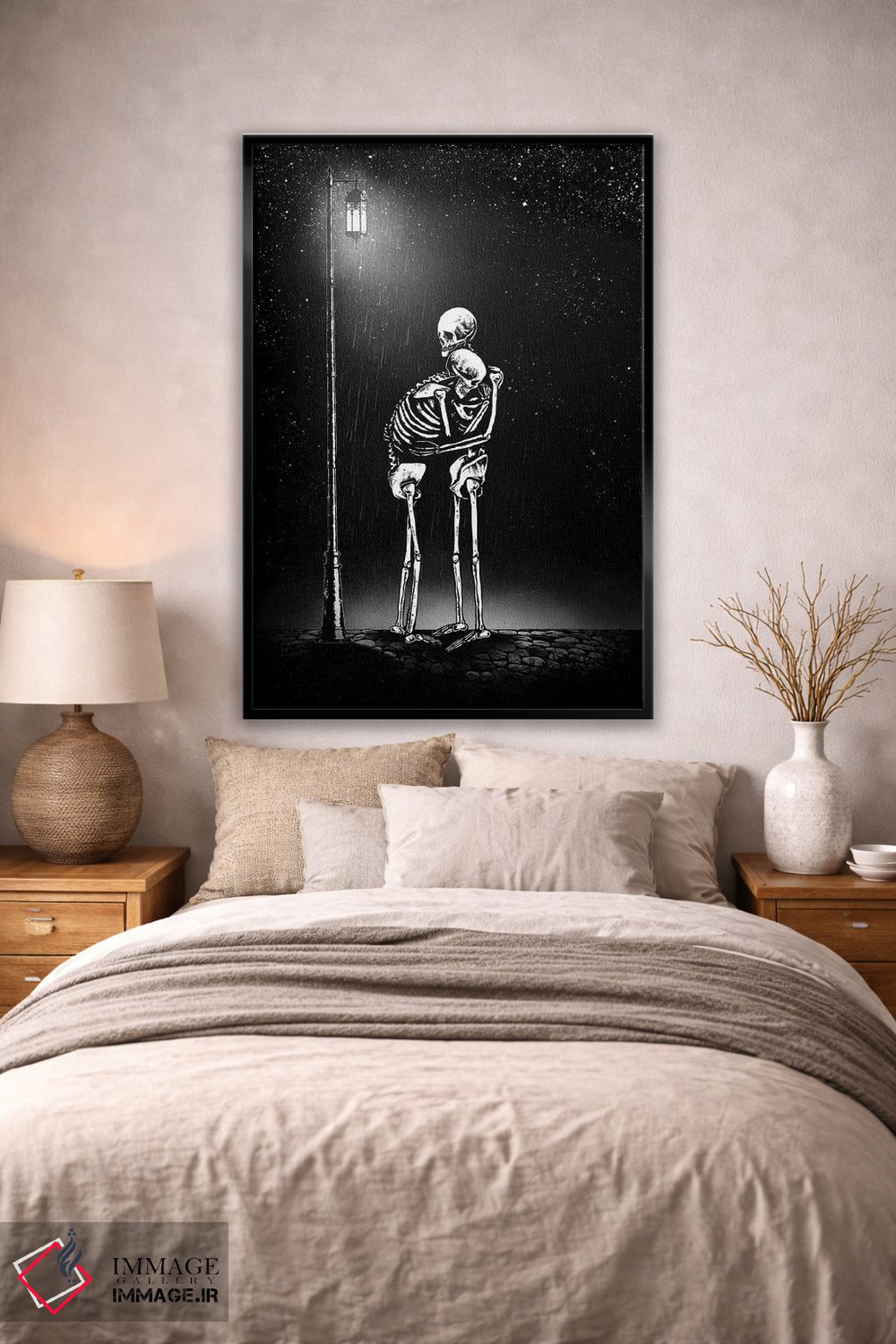 تابلو دکوراتیو در کنارت هستم اثر جنید مورتیمر - D2B