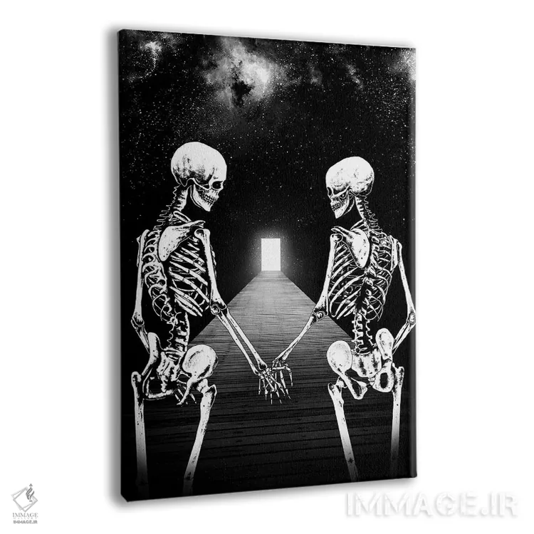 تابلو دکوراتیو تازه ابتدای راه است اثر جنید مورتیمر - نمای پرسپکتیو محصول