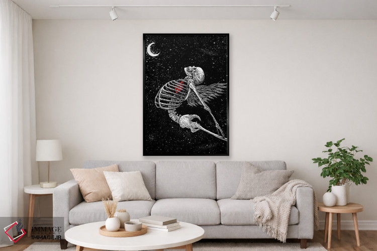 تابلو دکوراتیو آزاد اثر جنید مورتیمر - D1B