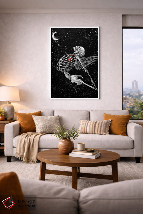 تابلو دکوراتیو آزاد اثر جنید مورتیمر - D2W