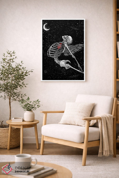 تابلو دکوراتیو آزاد اثر جنید مورتیمر - D5W