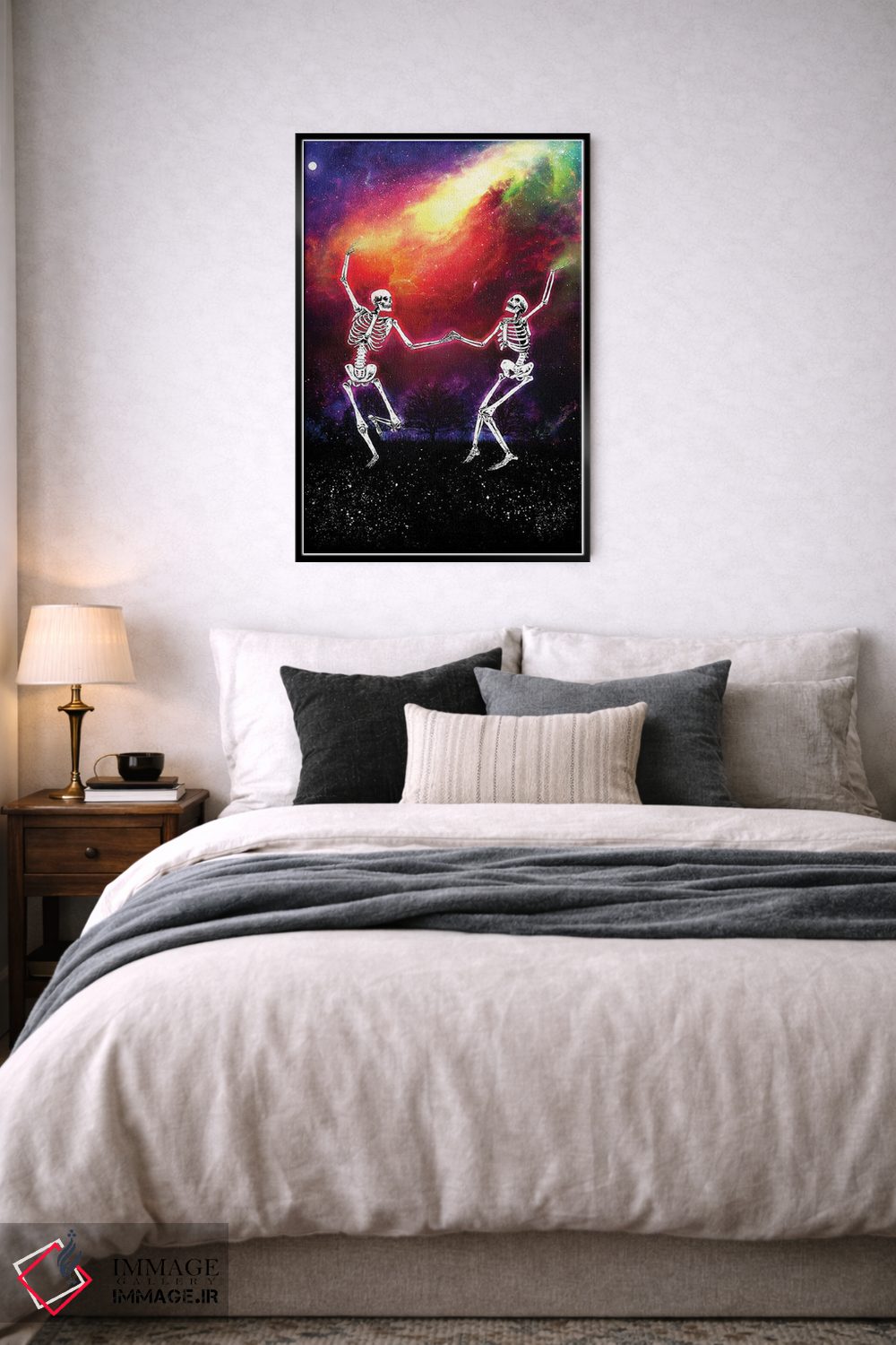 تابلو دکوراتیو فقط حال خوب اثر جنید مورتیمر - D6B