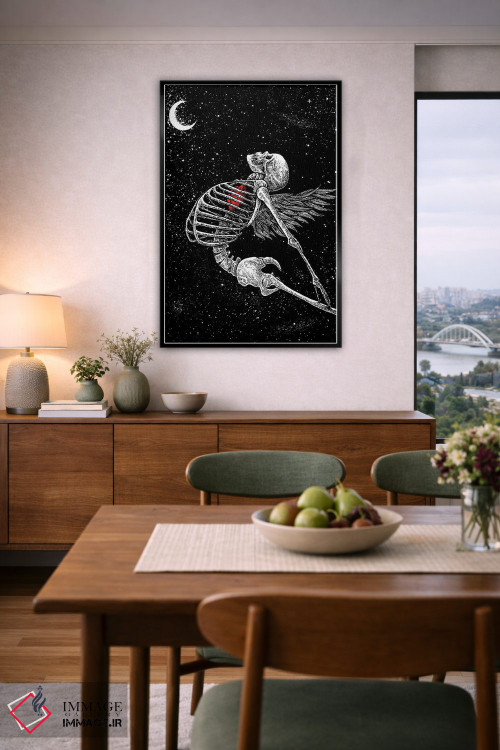 تابلو دکوراتیو آزاد اثر جنید مورتیمر - D6B