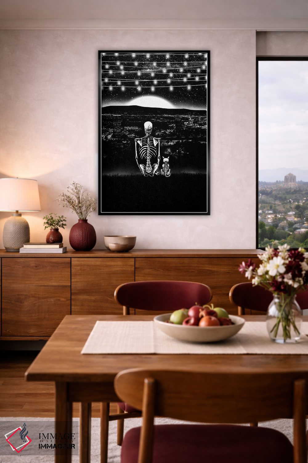 تابلو دکوراتیو دوستان ابدی اثر جنید مورتیمر - D4B