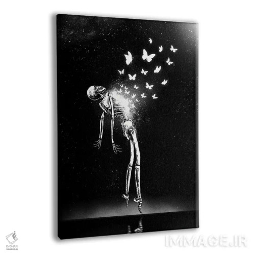 تابلو دکوراتیو دگرگونی اثر جنید مورتیمر - نمای پرسپکتیو محصول