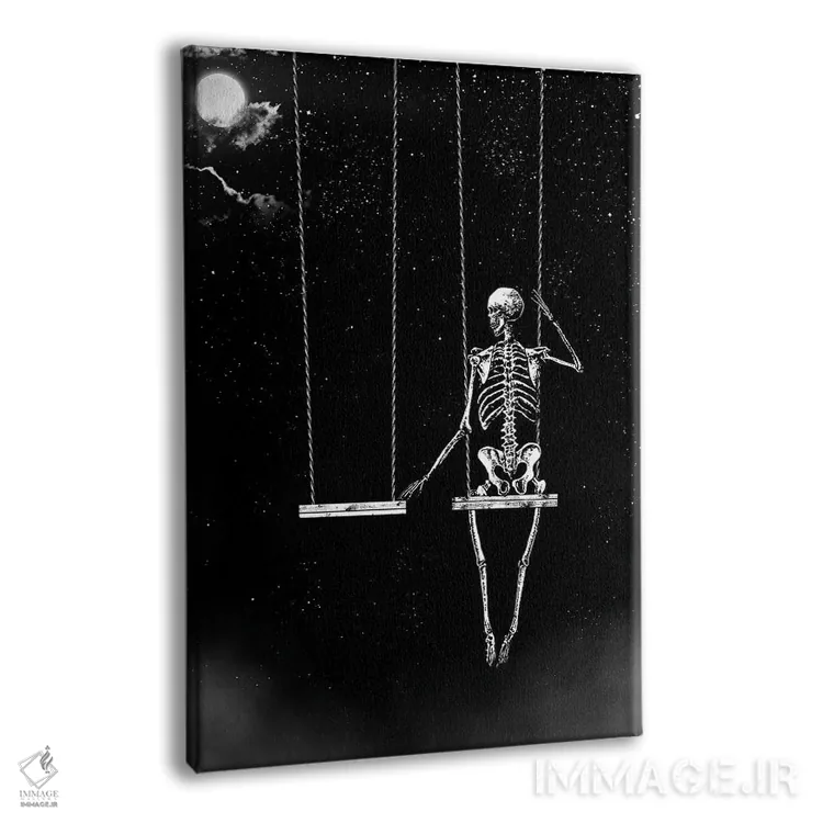 تابلو دکوراتیو فراموش نشده اثر جنید مورتیمر - نمای پرسپکتیو محصول