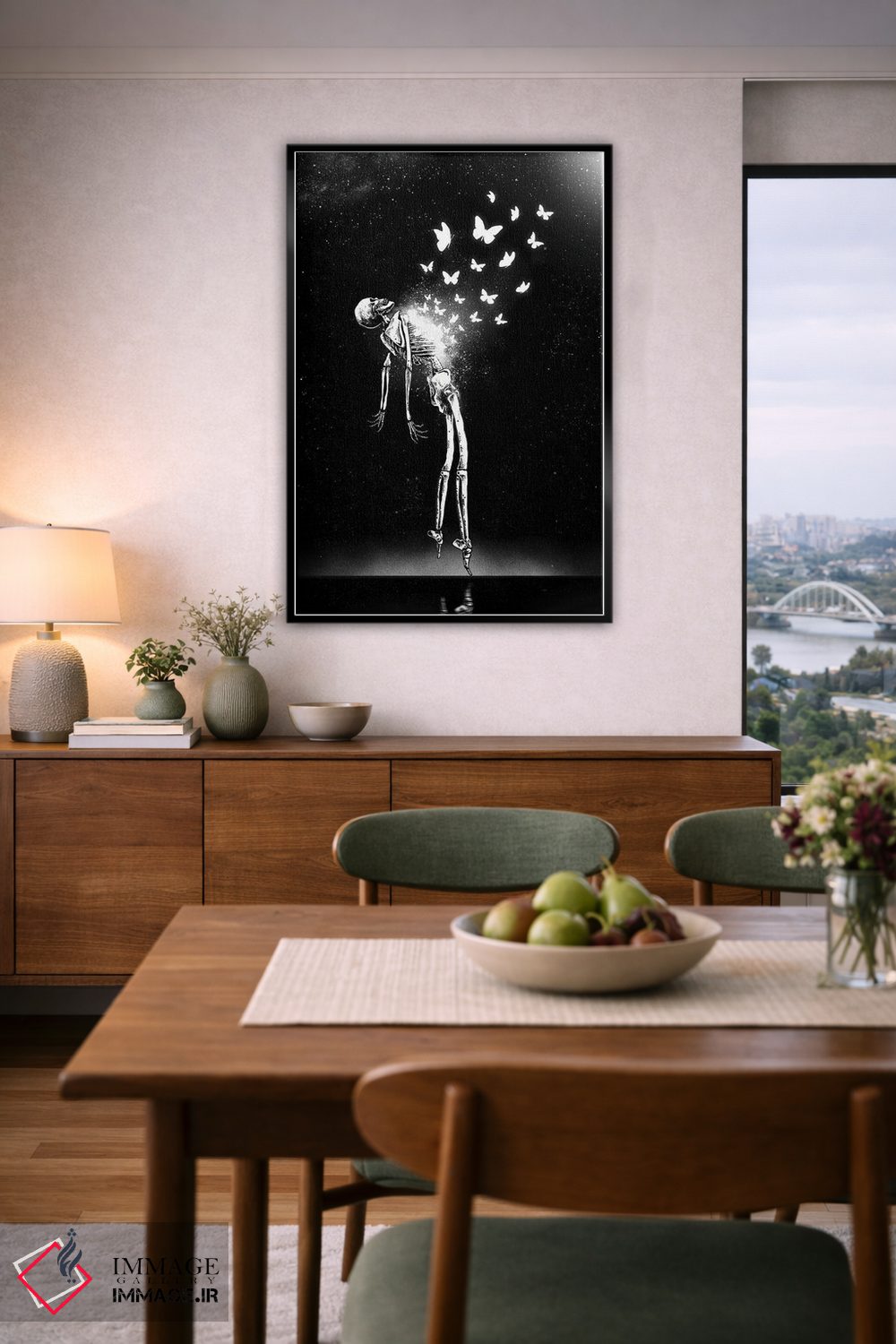 تابلو دکوراتیو دگرگونی اثر جنید مورتیمر - D6B