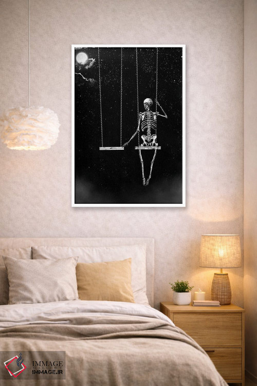 تابلو دکوراتیو فراموش نشده اثر جنید مورتیمر - D1W