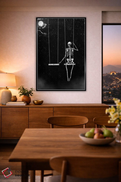 تابلو دکوراتیو فراموش نشده اثر جنید مورتیمر - D4B