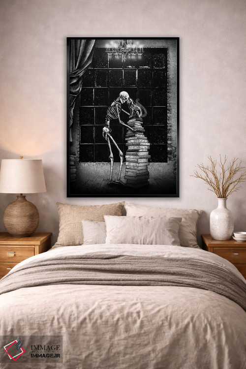 تابلو دکوراتیو نه جان و بیشتر با تو – بخش اول اثر جنید مورتیمر - D3B