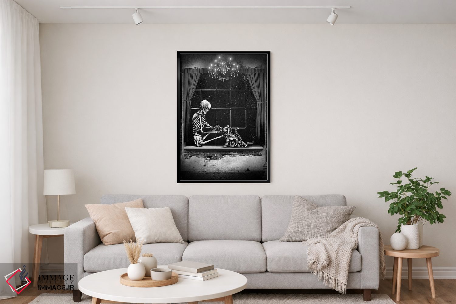 تابلو دکوراتیو نه جان و بیشتر با تو – بخش دوم اثر جنید مورتیمر - D5B