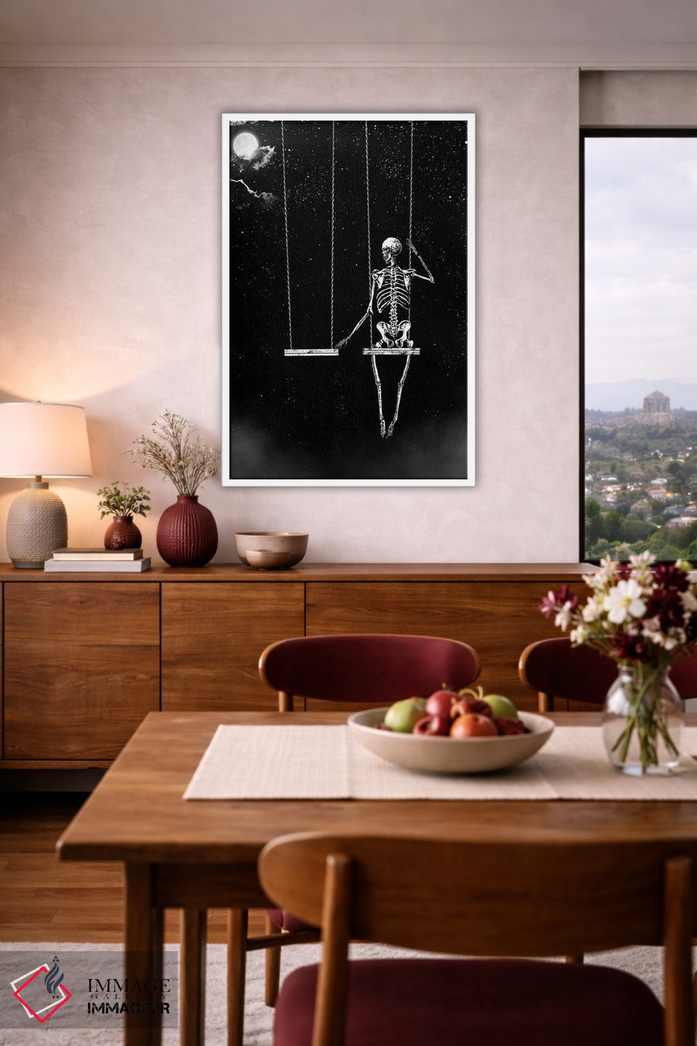 تابلو دکوراتیو فراموش نشده اثر جنید مورتیمر - D5W