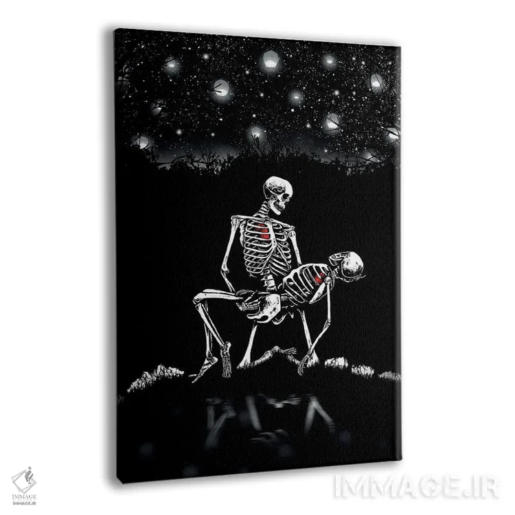 تابلو دکوراتیو پایان کامل اثر جنید مورتیمر - نمای پرسپکتیو محصول