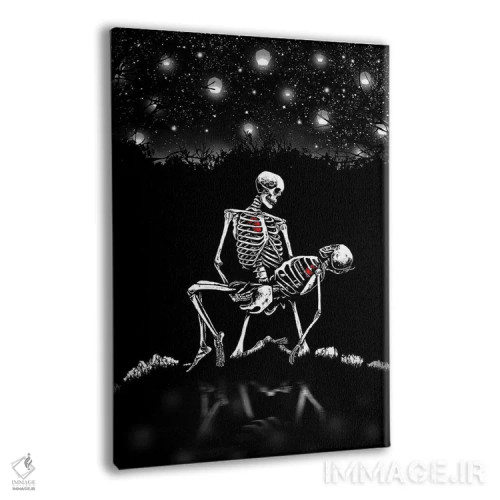 تابلو دکوراتیو تا مرگ اثر جنید مورتیمر - نمای پرسپکتیو محصول