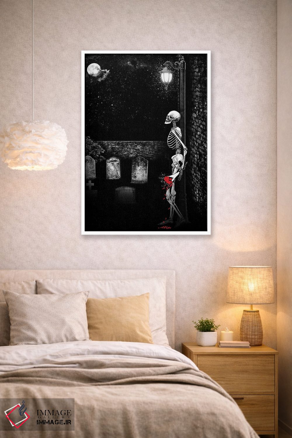 تابلو دکوراتیو تو را در آن سوی دیگر خواهم دید اثر جنید مورتیمر - D1W