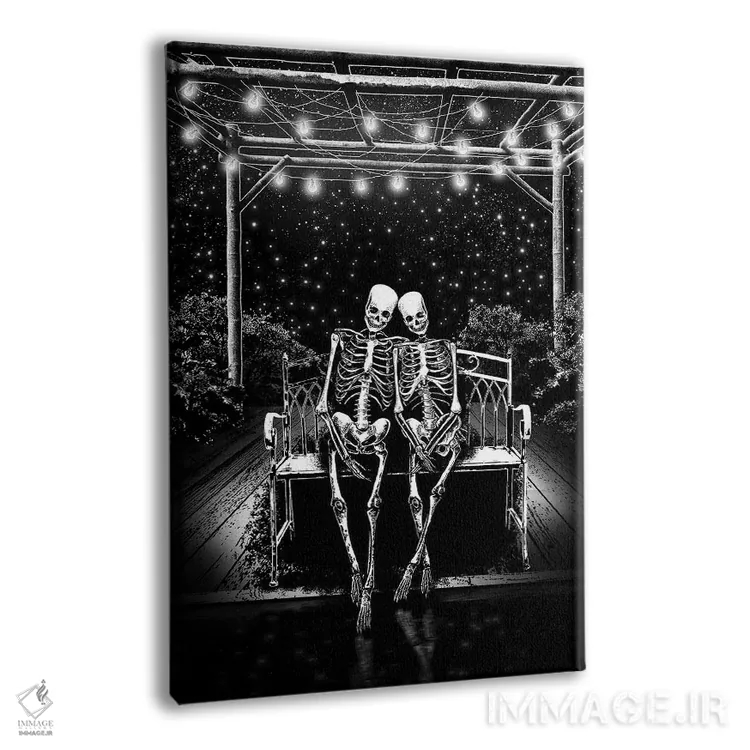 تابلو دکوراتیو من و تو اثر جنید مورتیمر - نمای پرسپکتیو محصول