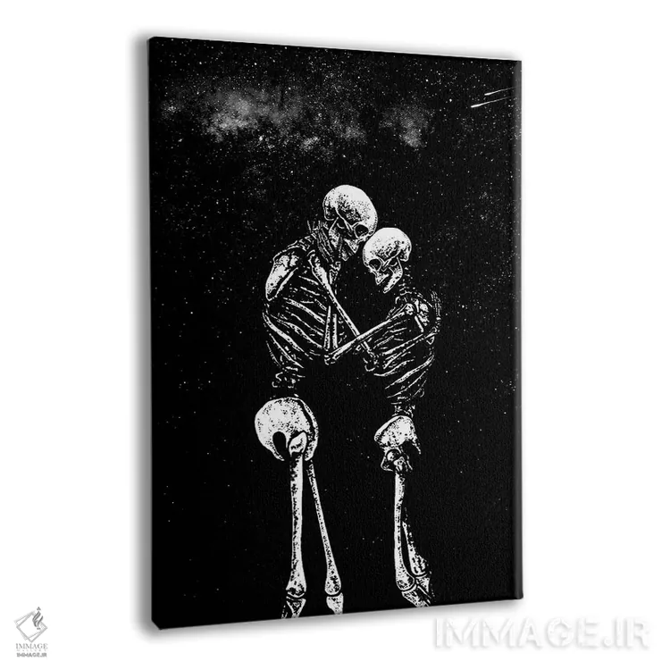 تابلو دکوراتیو زیر ستاره ها اثر جنید مورتیمر - نمای پرسپکتیو محصول