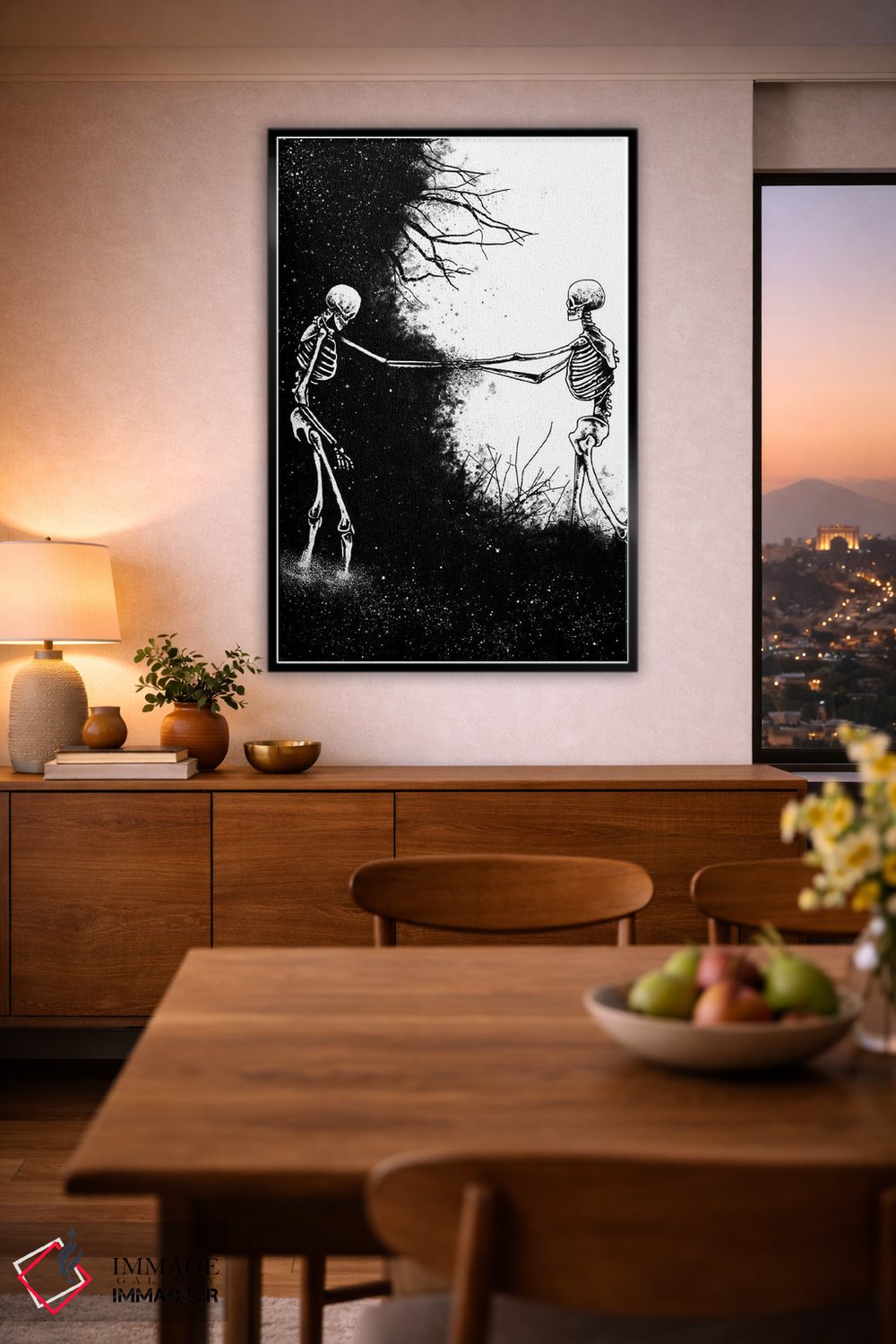 تابلو دکوراتیو سوی دیگر اثر جنید مورتیمر - D2B