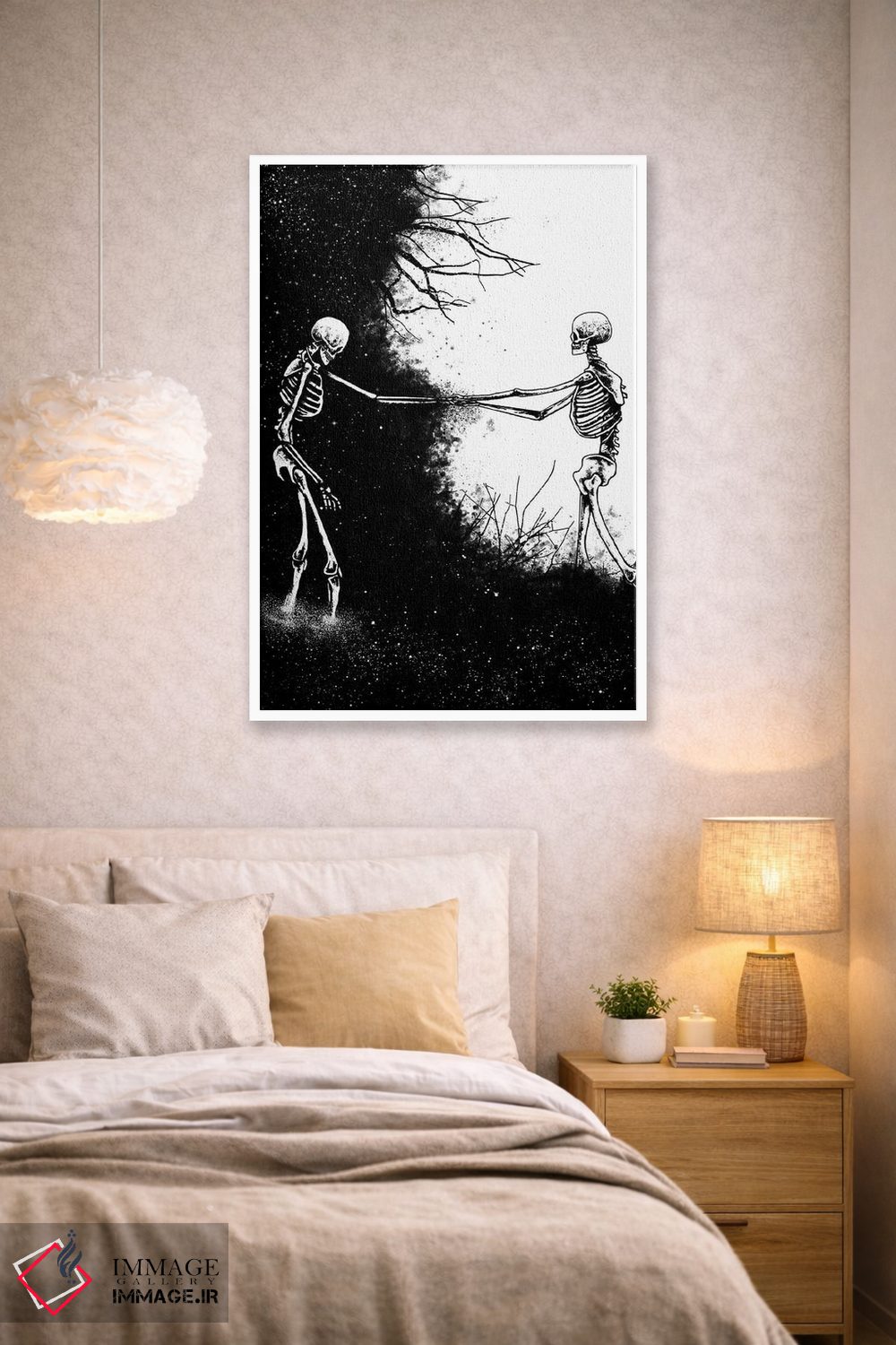 تابلو دکوراتیو سوی دیگر اثر جنید مورتیمر - D1W