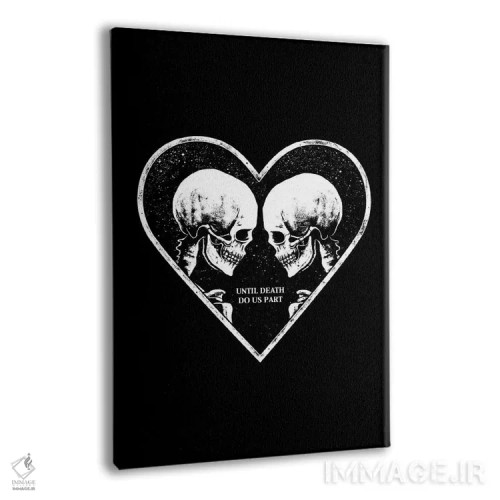 تابلو دکوراتیو تا مرگ جدایمان کند اثر جنید مورتیمر - نمای پرسپکتیو محصول