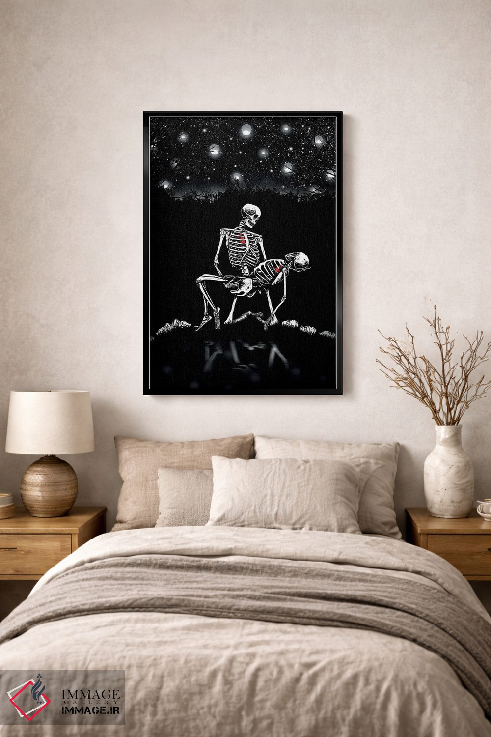 تابلو دکوراتیو پایان کامل اثر جنید مورتیمر - D2B