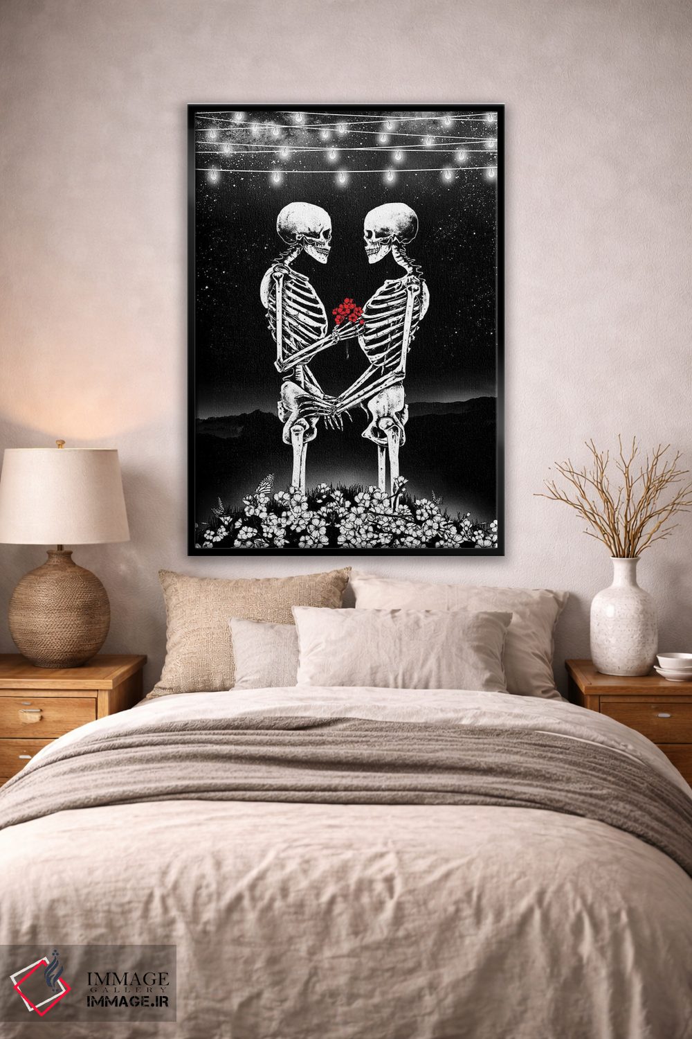 تابلو دکوراتیو با احترام اثر جنید مورتیمر - D2B