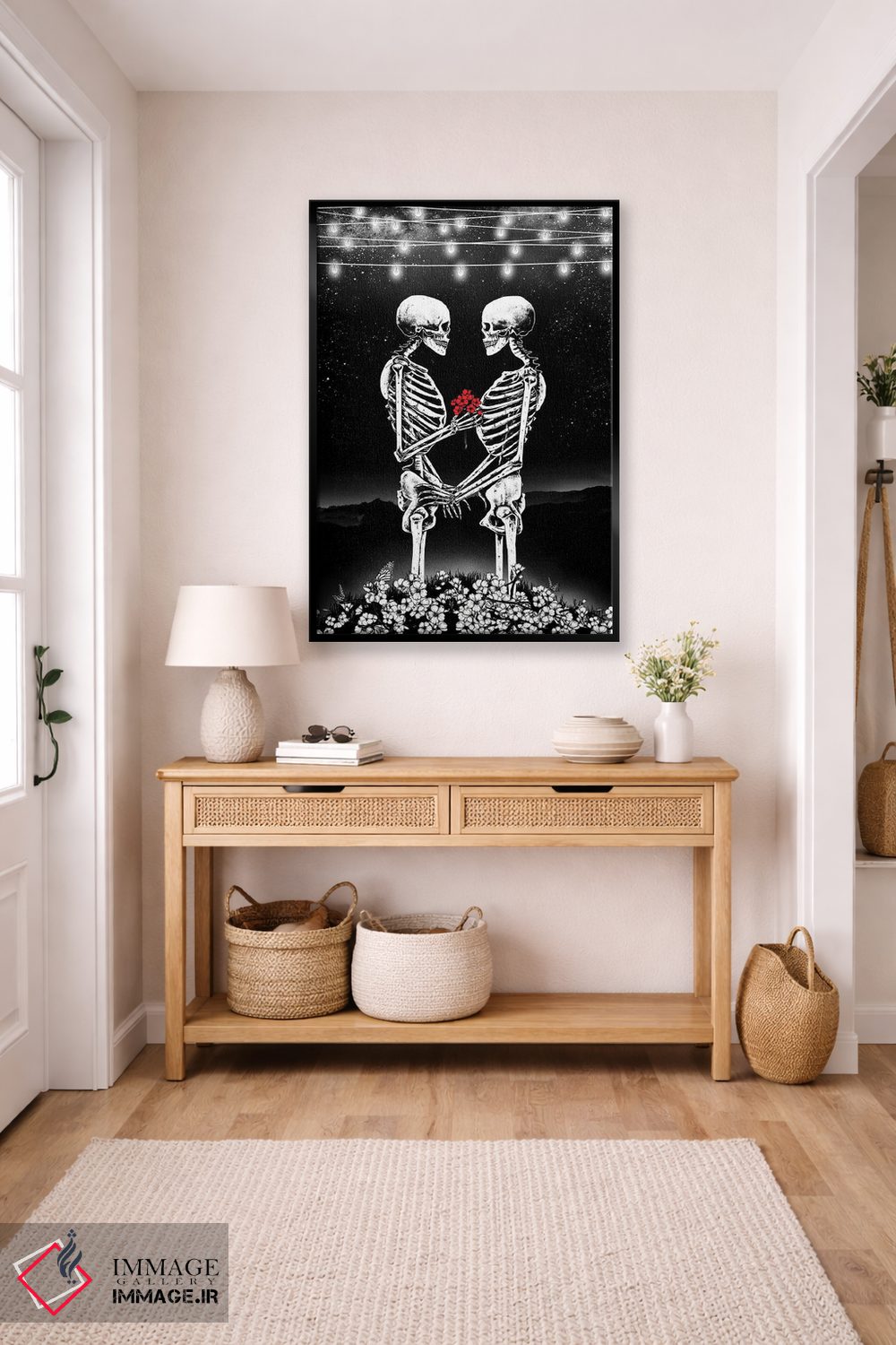 تابلو دکوراتیو با احترام اثر جنید مورتیمر - D6B