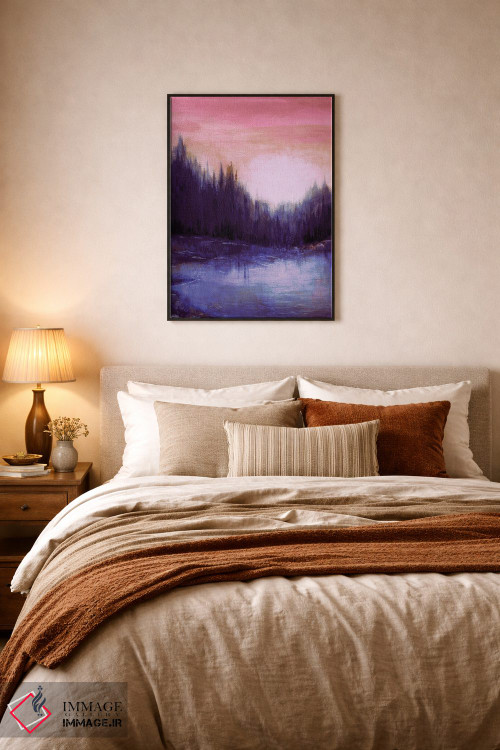 تابلو انتزاعی پژواک های جنگلی پنج اثر جولیا دی سانو - D6B