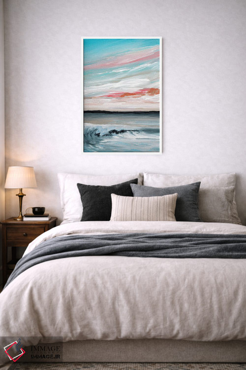 تابلو انتزاعی بادهای مساعد و دریاهای همراه اول اثر جولیا دی سانو - D5W