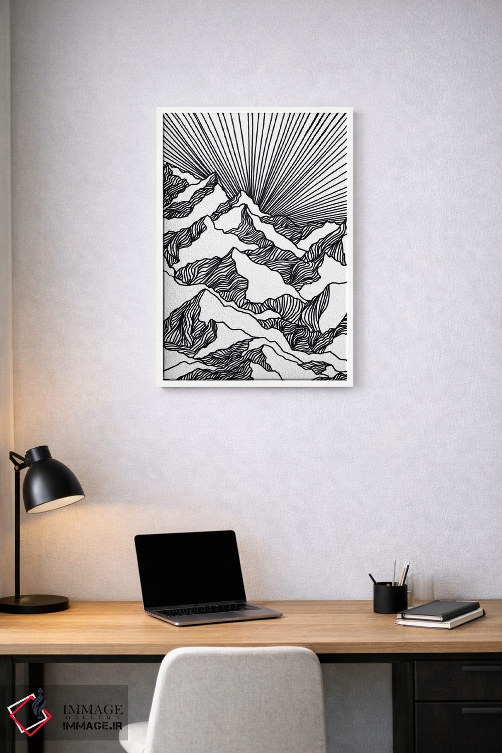 تابلو مینیمال هدف بلند I اثر جولیا دی سانو - D2W