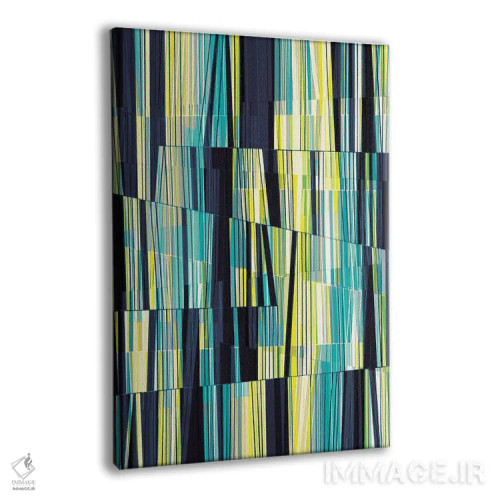 تابلو انتزاعی میزان های برابر I اثر جولیا دی سانو - نمای پرسپکتیو محصول