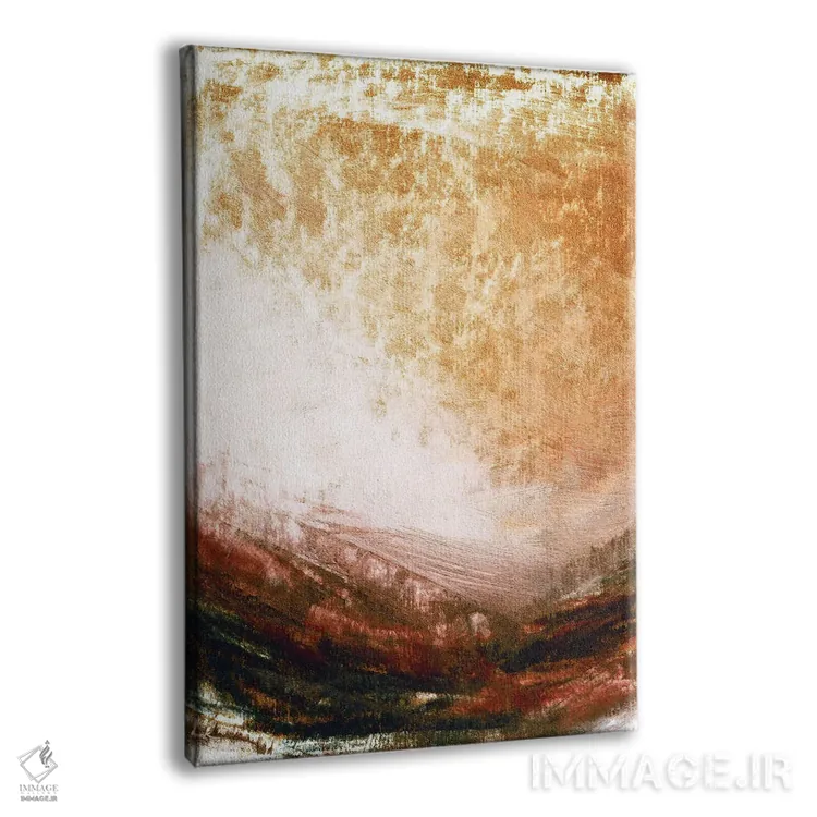 تابلو انتزاعی آفرینش I اثر جولیا دی سانو - نمای پرسپکتیو محصول