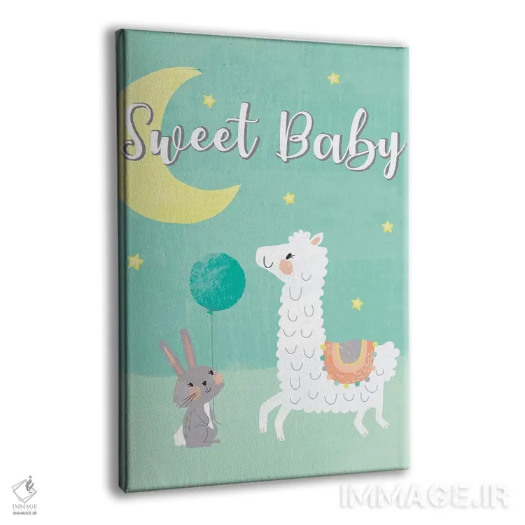 تابلو دکوراتیو ماجراجویی کودکانه IV اثر جنیفر اللوری - نمای پرسپکتیو محصول