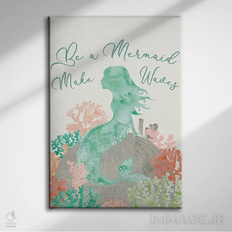 تابلو دکوراتیو نسیم ساحلی I اثر جنیفر اللوری - نمای روبهرو روی دیوار