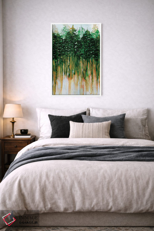 تابلو انتزاعی حال وهوای شمال غربی IV اثر جولیا دی سانو - D5W