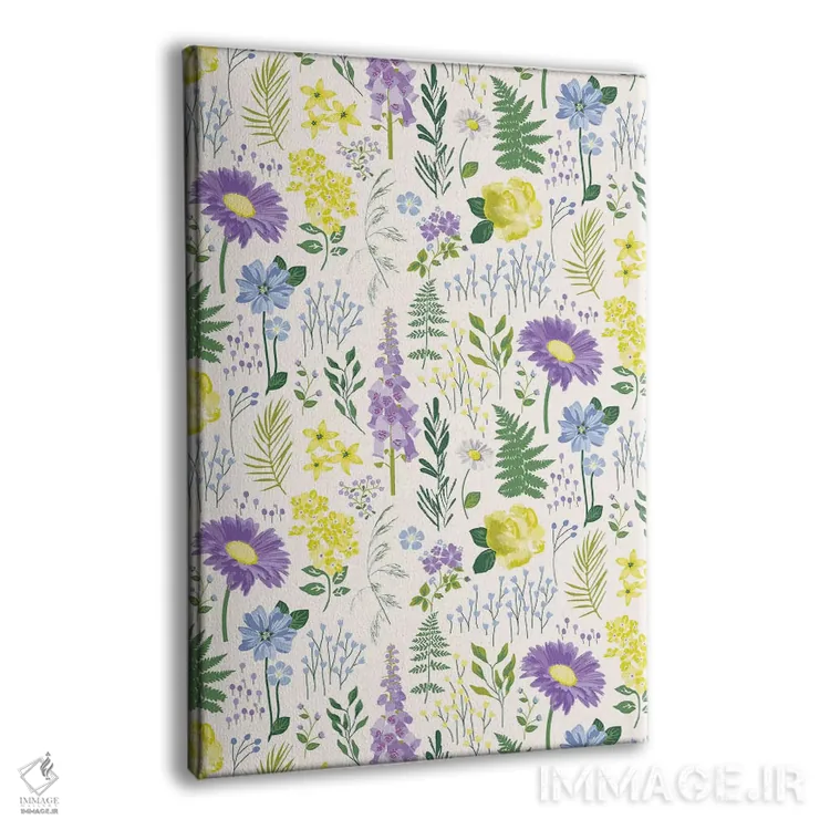 تابلو دکوراتیو گیاه شناس II اثر جنیفر اللوری - نمای پرسپکتیو محصول